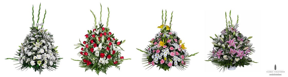 Centros de Flores para Difuntos para tanatorio M30 - Mandar Flores Urgente al tanatorio SUR. Floristería cerca.