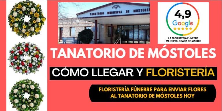 TANATORIO Móstoles Municipal Cómo llegar enviar flores