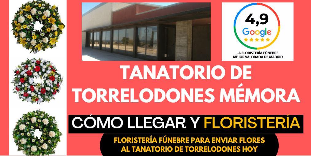 TANATORIO TORRELODONES MÉMORA en MADRID cómo ir hoy y floristería