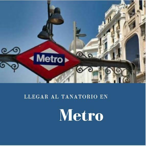 TANATORIO COMO LLEGAR EN METRO, cúal es la parada de metro más cercana, qué linea de metro me lleva al tanatorio