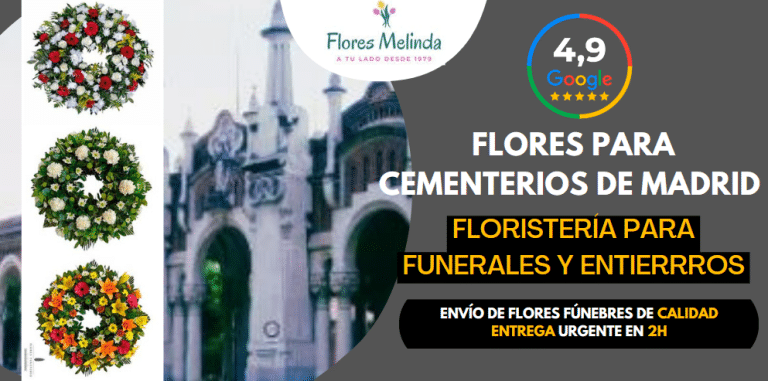 Floristería cementerio de la almudena, centro de flores